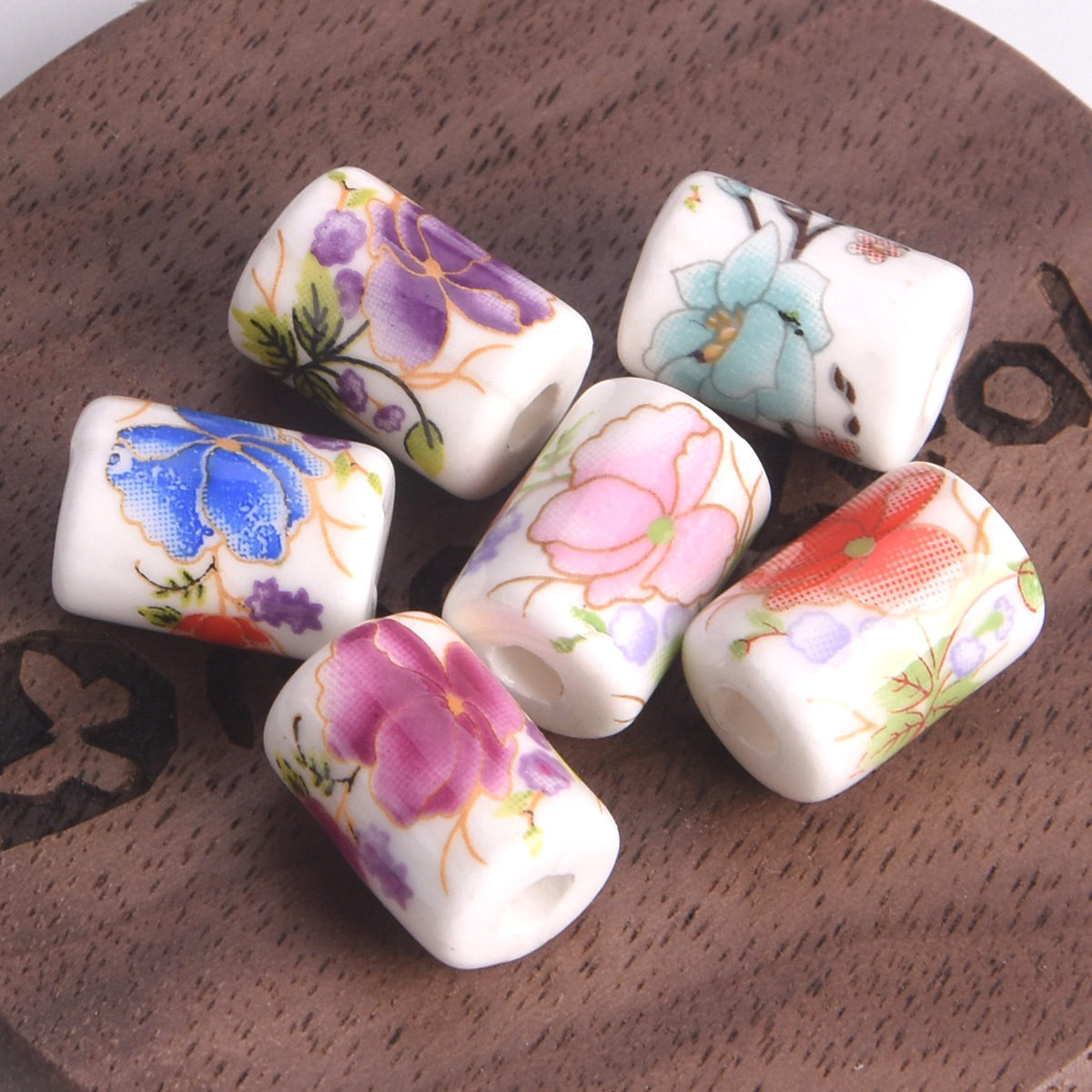 Embellishment Crafts - 10 peças de contas soltas de