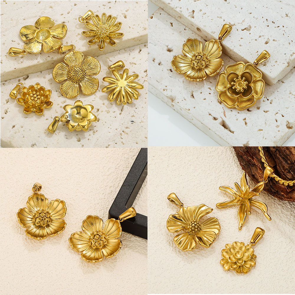 2 pçs lote encantos de aço ino - Embellishment Crafts avaliação e preço