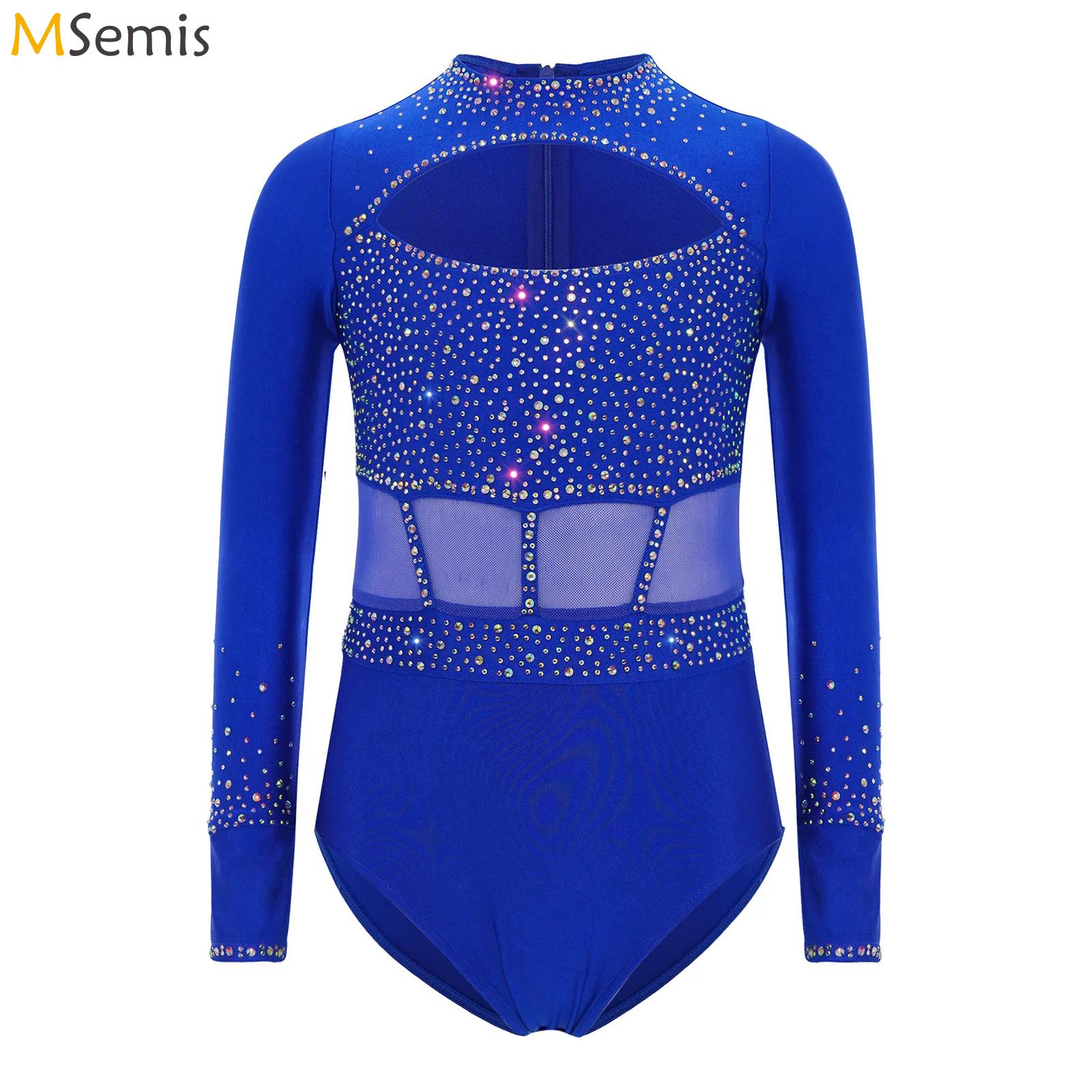 Leotardo de Ginástica Rítmica  - Rhinestone Banding Trim avaliação e preço