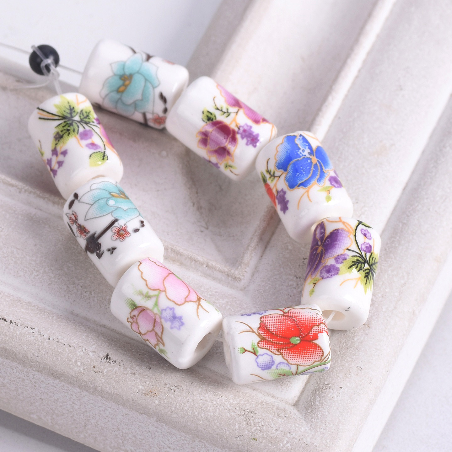 10 peças de contas soltas de c - Embellishment Crafts avaliação e preço