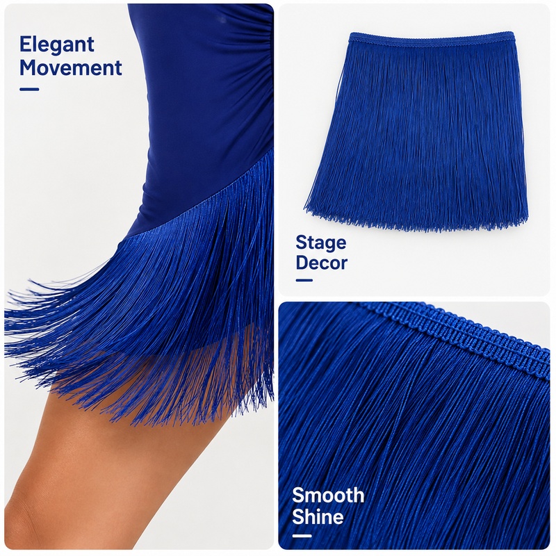 Fita de Franjas de 2/5/9M e 50 - Fringe Ribbon Sewing avaliação e preço